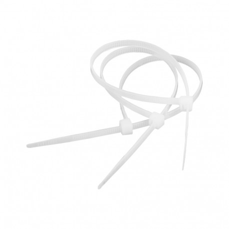 Opaska zaciskowa 2,5 mm/15 cm valge Cabletech 100 tk