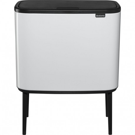 Brabantia Bo Touch Bin white, 11 + 23 L