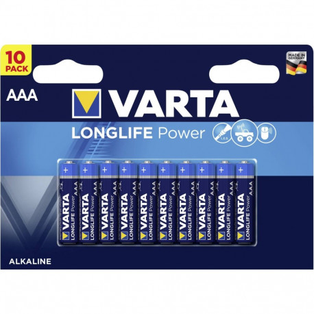 20x10 Varta Longlife Power Micro AAA LR03 sisekarp