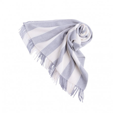 SOKISAHTEL Alpakavillane triibuline hall pleed 425