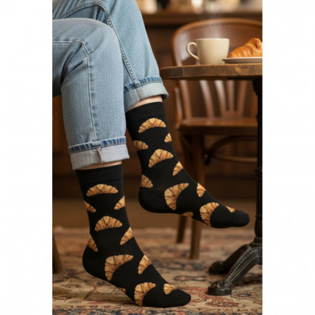 SOKISAHTEL BOOMER sarvesaiadega musta värvi sokid lastele 443