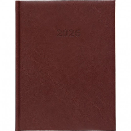 Raamatkalender NÄDAL A4 vertikaal, kõvaköide (PRUUN) 00065/40434