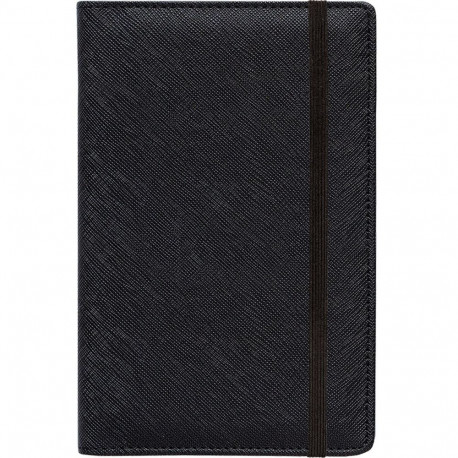 Kalendermärkmik Miniboss PÄEV, spiraalköide, SHINE kaaned (MUST) 00087/41178