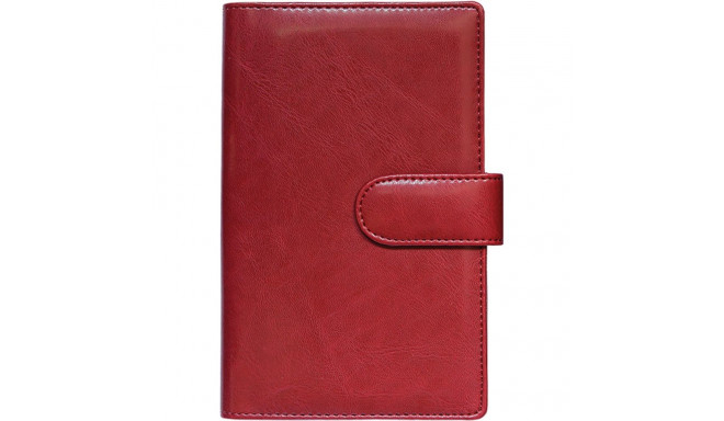 Calendar notebook Miniboss DAY, spiral bound, LUX covers (DARK RED) 00267/40099