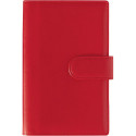 Calendar notebook Miniboss DAY, spiral binding, LUX covers (RED) 00267/40079