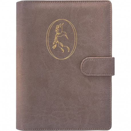 Book calendar Boss Week A5 Universal, spiral binding, FASHION lux cover (WHITE) 00073/41166