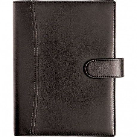 Raamatkalender Boss A5 PÄEV, spiraalköide, LUX kaaned, (MUST) 00041/40038