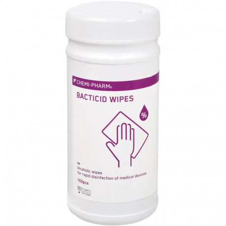 Cleaning cloths for surfaces CHEMI-PHARM Bactics disinfect 150 pcs
