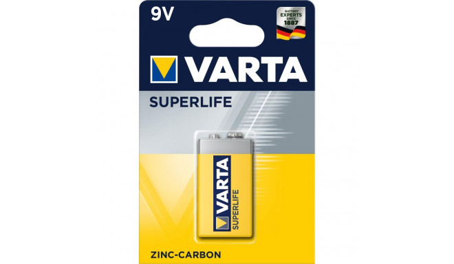 Patarei 9V VARTA Superlife