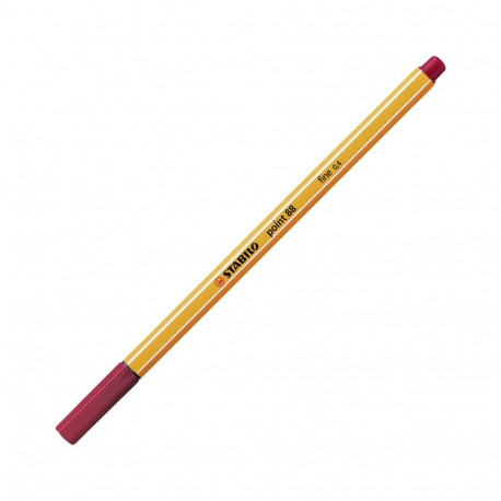 Ink pen STABILO Point 88 red