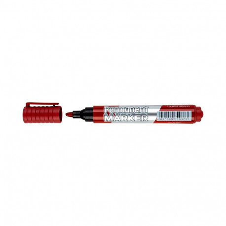 Permanent marker with conical tip CENTRUM 1-5mm red