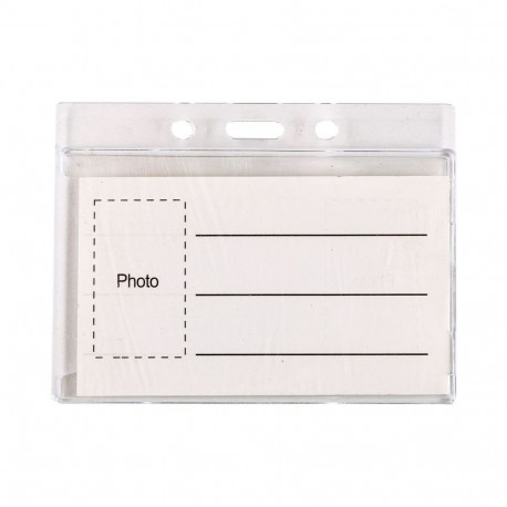 Name tag holder CENTRUM 90x58mm horizontal