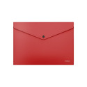 Envelope folder  ErichKrause® Fizzy Classic, А4, opaque, red (12 pcs in a bag)