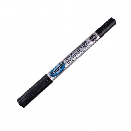 Permanentne marker CD/DVD CENTRUM kahe otsaga 0,5/2,0mm must