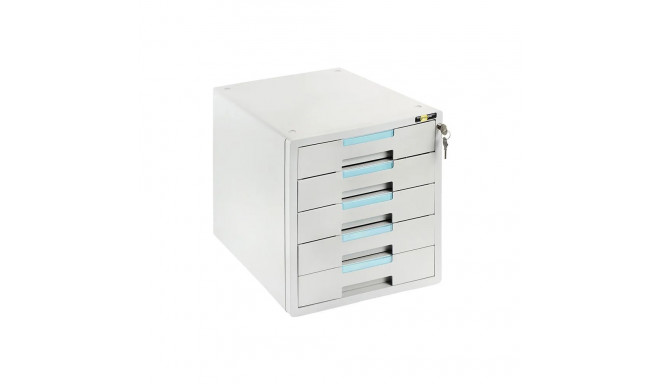 Sahtliboks lauale YELLOW ONE 5 sahtliga lukustatav hall