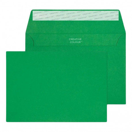 Ümbrik C6 self-adhesive green 10 pcs