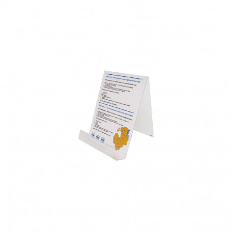 Advertising stand for table with pocket A4 (BOT)