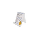 Advertising stand for table with pocket A4 (BOT)