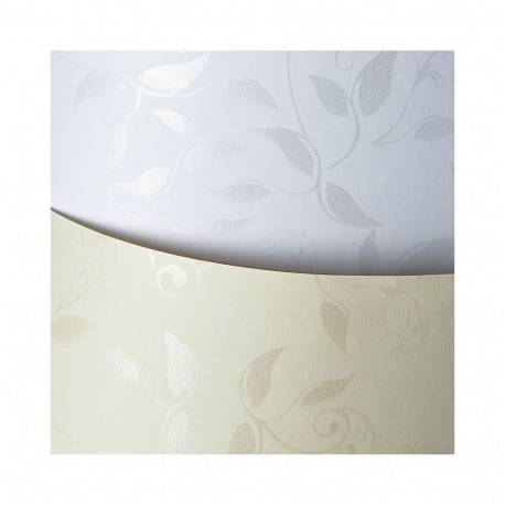 Dekoratiivpaber A4 100g Liana kreemikas kuldne 50 lehte