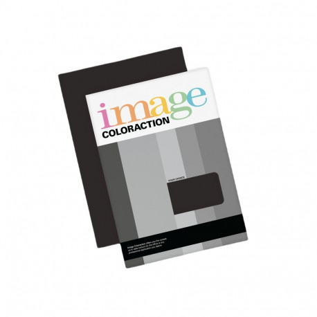 Colored paper A4 80g IMAGE Coloraction no. 99 black 50 sheets