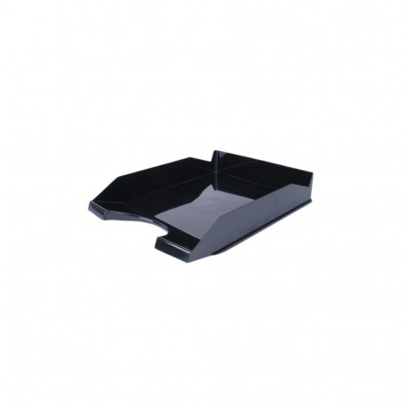Letter tray, plastic, VICTORIA OFFICE, black