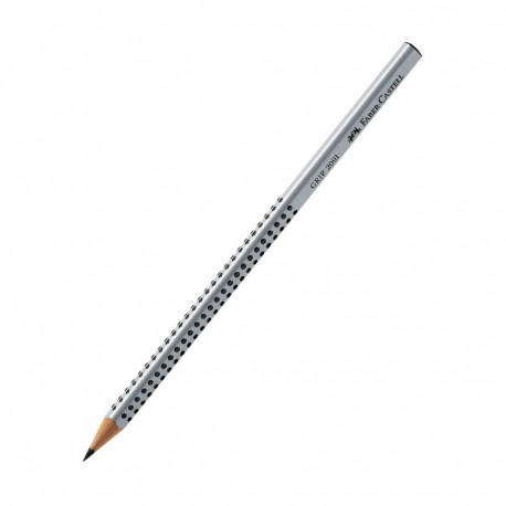 Regular pencil FABER-CASTELL Grip H rubberless ergonomic sharpened