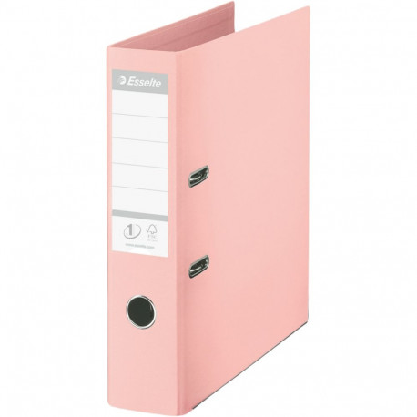 Registraator ESSELTE No.1 Power Solea A4 70mm virsikuroosa