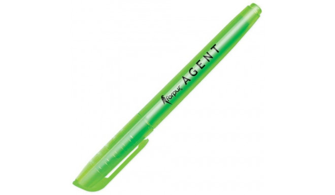 Text marker AGENT light green