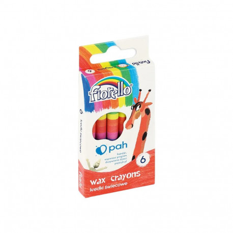 Rasvakriit FIORELLO 6 värvi