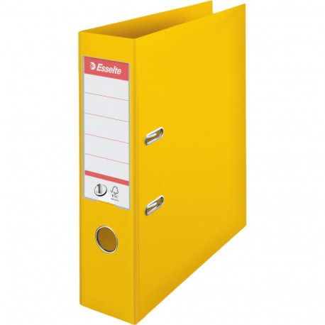 LAF Esselte No1 Power PP A4/75mm Yellow
