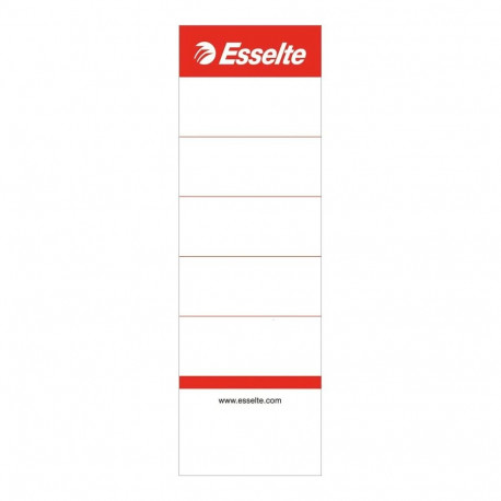 Seljaetikett regisraatorile ESSELTE A4/75mm 100tk
