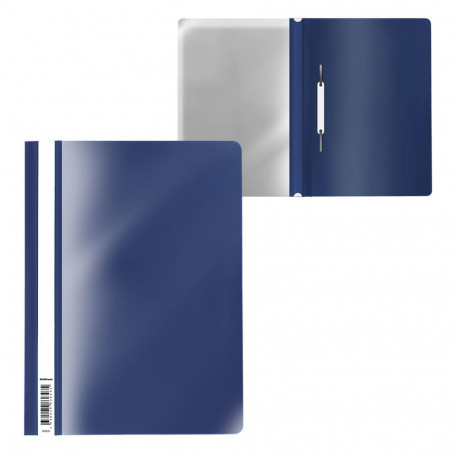 Fast binder A4 with slat blue PROLEXPLAST