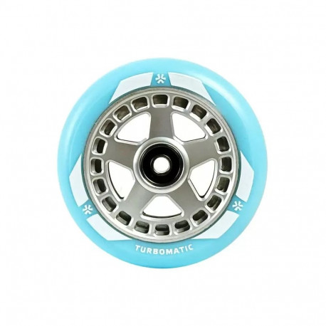 Ratas tõukerattale Union Turbomatic V2 Pro Scooter Wheel 110mm Blue/Silver