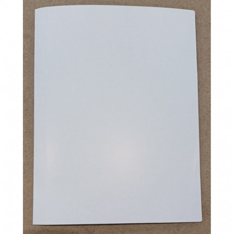 Mapp, A4, 3 klapiga, kartong, valge, (haiguslookaaned), SMLT