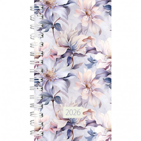 Taskumärkmik MINI, Pilt 1, spiraalköide, plastkaantega 2026a.