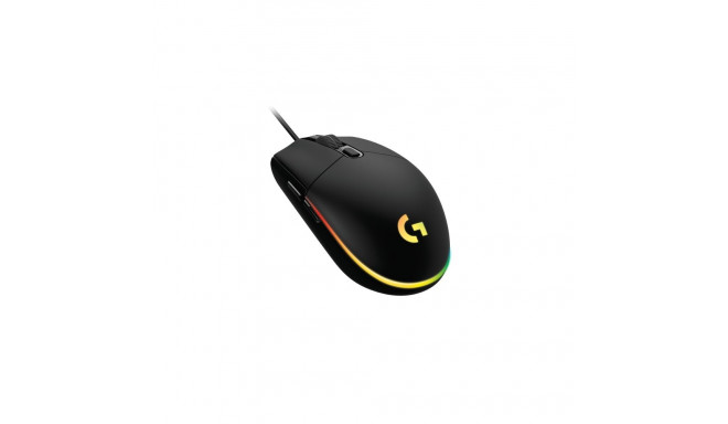 Logitech G102 LIGHTSYNC Wired Gaming Mouse, USB, 8000 DPI, Black (SPEC)