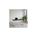 Adjustable Height Table Up Up Bjorn White, Table top M Black