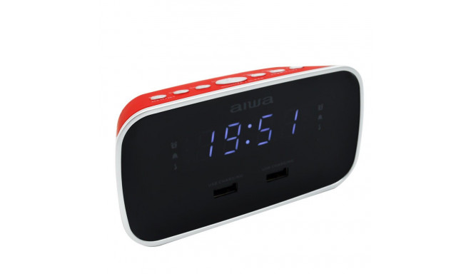 Aiwa CRU-19RD Digital alarm clock