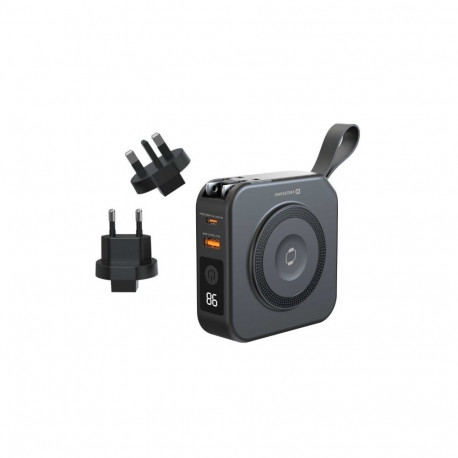 Swissten Power Bank ALL-IN-ONE PRO with exchangeable plugs US / EU / UK 20W 10000mAh