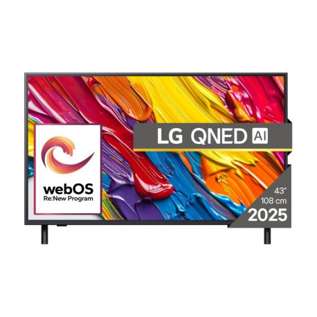 LG TV Set||43"|4K/Smart|3840x2160|Wireless LAN|Bluetooth|webOS|Black|43QNED82A3B