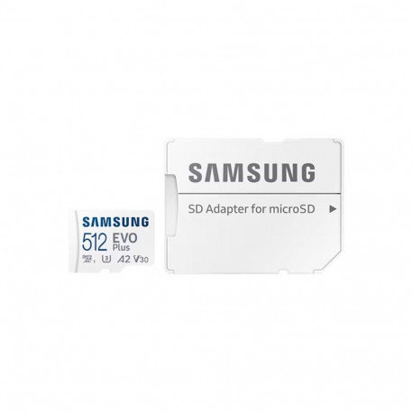 Samsung MEMORY MICRO SDXC EVO+ 512GB/V30 W/A MB-MC512SA/EU