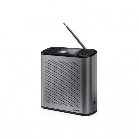 Sharp OSAKA Portable Digital Radio | DR-P530(GY) | USB port | Bluetooth | FM radio | Wireless connec