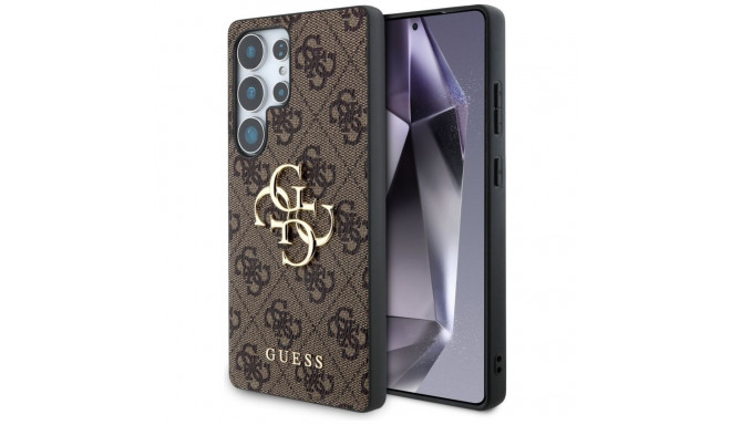 Guess GUESS case for SAMSUNG S25 Ultra GUHCS25L4GMGBR (4G PU Big Logo) brown