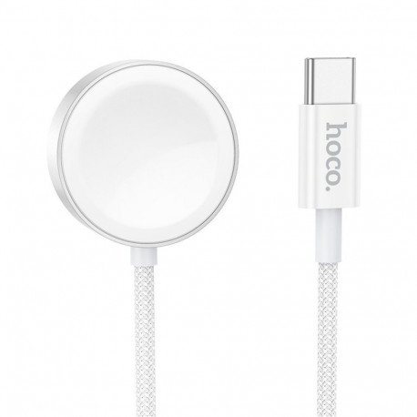 Hoco Wireless charger Hoco 2,5W USB C compatible with Apple Watch and Samsung Watch CW59 white