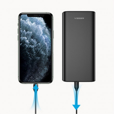 Veger Powerbank Veger T100 (W2032C-100) PD QC3.0 5A 100W 20000 mAh black