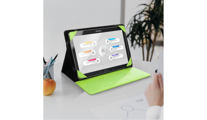 OEM BLUN universal case for tablets 10" (UNT) lime