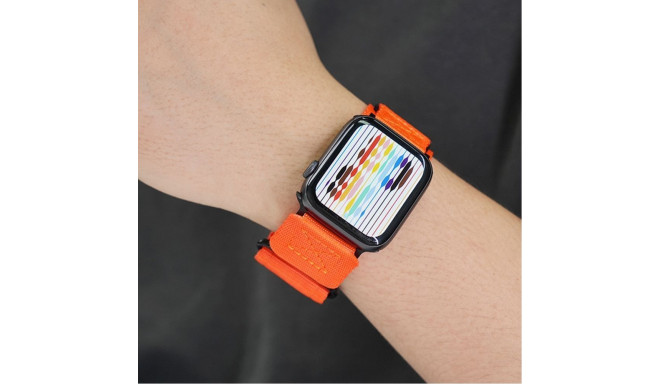 Forcell FORCELL F-DESIGN FA05 nylon strap for APPLE Watch 38 / 40 / 41 mm orange