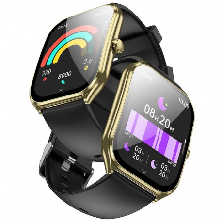 Hoco Smartwatch Hoco 1,96" AMOLED IP67 with call function Y28 gold