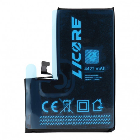 Licore LICORE battery for IPHONE 15 Pro Max 4422 mAh