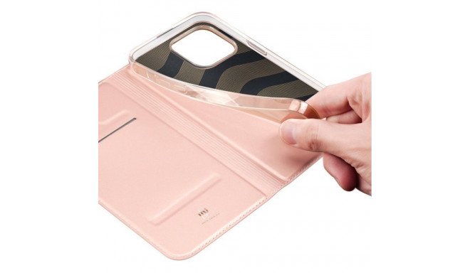 Dux Ducis DUX DUCIS wallet case SKIN PRO for IPHONE 15 Pro rose